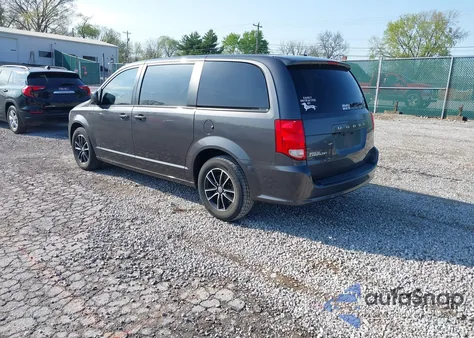 2018 Dodge Grand Caravan Sxt из США, поврежденный, VIN 2C4RDGCG4JR244383